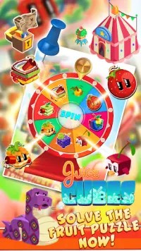 Juice cube: Match 3 Fruit Game Screen Shot 2