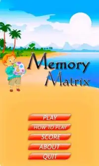 Memory Matrix Screen Shot 0