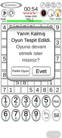 Sudoku 123 İnternetsiz Türkçe Screen Shot 1