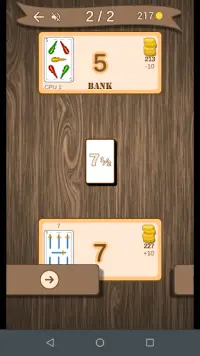 Sete E Meio: jogo de cartas Screen Shot 1