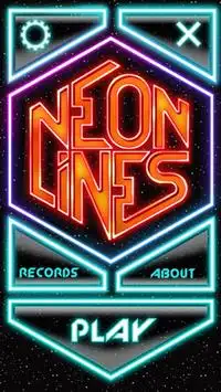 Neon Lines Screen Shot 0