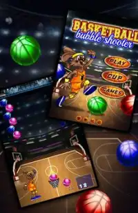 Basketball Bubble Shooter Screen Shot 0