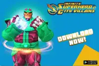 Infinity Superhero против City Villains Crime War Screen Shot 3