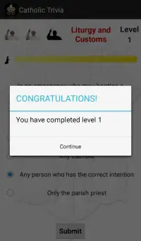 Catholic Trivia Screen Shot 4