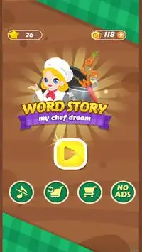 Word Story - My Chef Dream Screen Shot 0