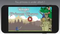 Guerreiro: Princesa Salvando 2020 divertido jogo Screen Shot 0