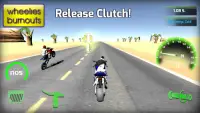 Motorbike  Online Drag Racing - Wheelie racing 3D Screen Shot 9