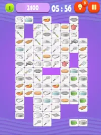 Mahjong Cook - Classic puzzle game about cooking Screen Shot 0