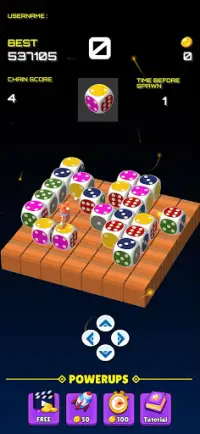Dice Roller Merge Puzzle Screen Shot 1