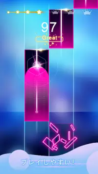 ピアノポップタイル-クラシックEDMピアノゲーム Screen Shot 1