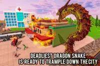 woedende anaconda draak snake city rampage Screen Shot 8