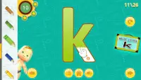 ABC Kids Letters Tracing - Alphabet Learning Game Screen Shot 0