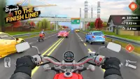Juegos de carreras de motos 3D Screen Shot 0