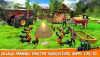 Village Farming Tractor Agriculture Happy Life 3D Screen Shot 0