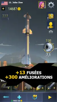 Space Rocket M, simulateur fun Screen Shot 6