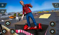 crazy hoverboard rider 2020: furioso gioco Screen Shot 1