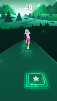 Kirby's Dream Land - Green Greens Magic Beat Hop T Screen Shot 1