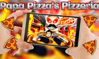 Escape pappa chef: scary pizza Screen Shot 2