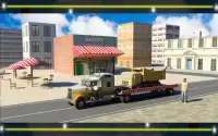 Heavy Crane Transporter Truck Screen Shot 11
