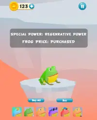 Tap the frog- Homeless Frog Games Screen Shot 16