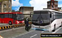 stad bus parkeren het rijden spel Screen Shot 2