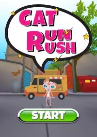 Cat Run Rush Screen Shot 0