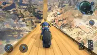 Moto Spider Vertical Ramp: Jump Bike Ramp Games Screen Shot 0