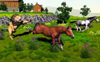 Wild horse family simulator 3D Screen Shot 3