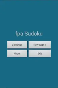 Fpa Sudoku Screen Shot 0