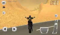 محاكاة الدراجة النارية - الطرق الوعر Screen Shot 9