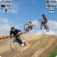 jeux course vélo BMX terrain