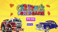 Car Truck Puzzle Game: Vehicle Jigsaw Puzzles Screen Shot 2