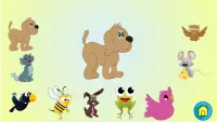 Animal Sounds - Educational Kids Games Screen Shot 1