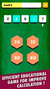 Math Quiz Game: Maths Operations Screen Shot 2
