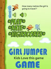 Girl Jumper Game Screen Shot 0
