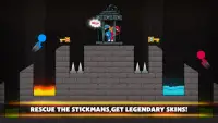 Red & Blue Stickman: Adventure Screen Shot 3
