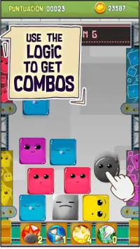 Cute Boxes: Logical game for Color Brain Training Screen Shot 2