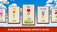 Solitaire TriPeaks Rose Garden - free card game Screen Shot 3
