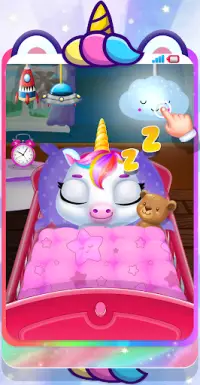 Baby Princess Phone: My Baby Unicorn Care For Kids Screen Shot 1