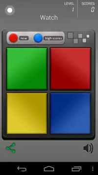 Color Memory Game Screen Shot 0