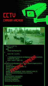 CCTV Camera Hacker App - Camera Hacker Simulator Screen Shot 3