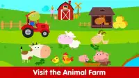 Trò chơi nông trại trẻ em - Trò chơi & Câu đố Screen Shot 0