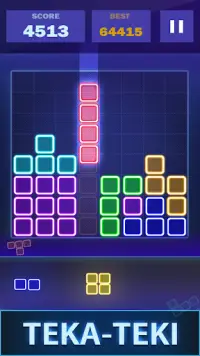 Glow Puzzle Blok - permainan p Screen Shot 16