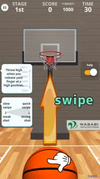 Swish Shot! Basketball Shooting Game Screen Shot 3