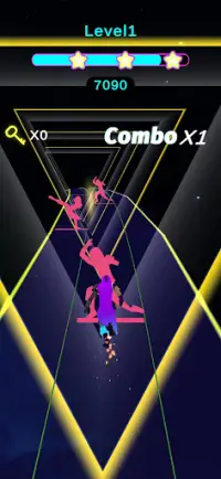 Cyber Dash: Rhythm Dancer Screen Shot 1