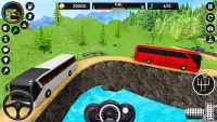 Mountain Road Bus Driving Game Screen Shot 3