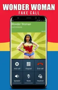 Fake Call From Wonder Woman Kika Screen Shot 5