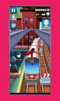 subway Lady Endless jump V3: cat runner noir jogos Screen Shot 4