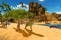 Wild Dinosaur family life jungle simulator Screen Shot 11