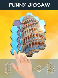 Jigsaw Hexa Block : ジグソーパズル Screen Shot 9